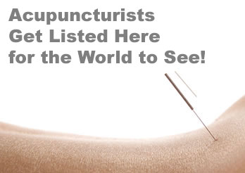 Acupuncturists Get Listed